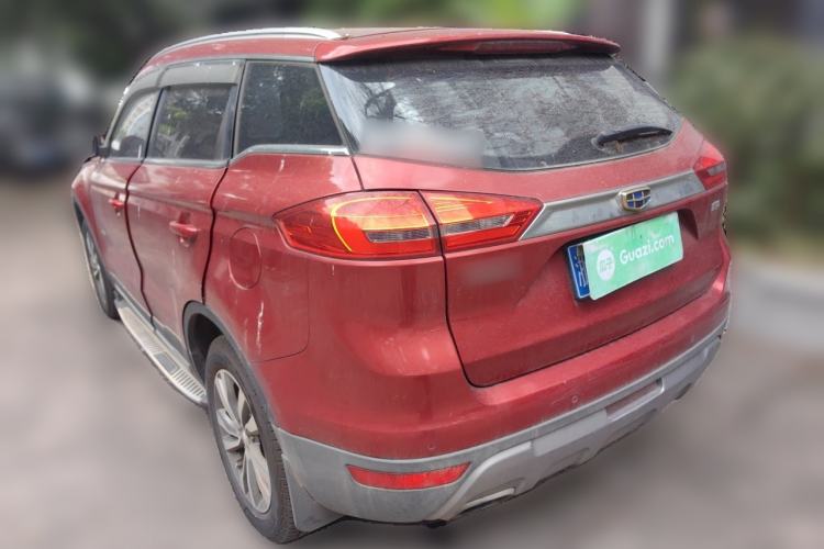 Used Geely Auto Emgrand X7 Sport 2016 1.8TD Automatic ZhiZun Version Rear Left 45 Deg