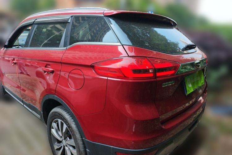 Used Geely Auto Emgrand X7 Sport 2016 1.8TD Automatic ZhiZun Version Rear Left 45 Deg