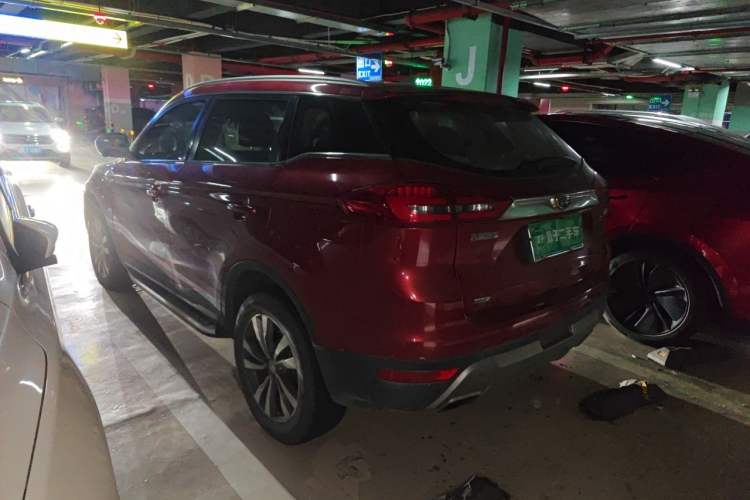 Used Geely Auto Emgrand X7 Sport 2016 1.8TD Automatic All-Wheel-Drive ZhiZun Edition Rear Left 45 Deg