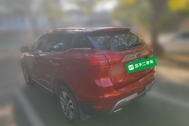 Used Geely Auto Emgrand X7 Sport 2016 1.8TD Automatic ZhiZun Version Rear Left 45 Deg