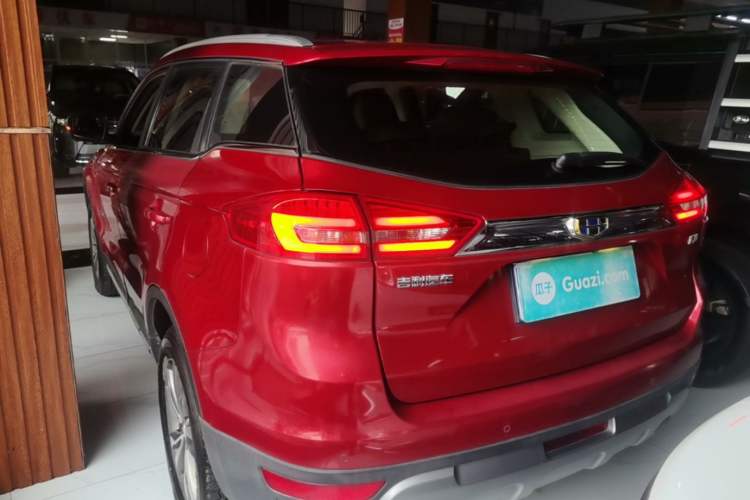 Used Geely Auto Emgrand X7 Sport 2016 1.8TD Automatic ZhiZun Version Rear Left 45 Deg