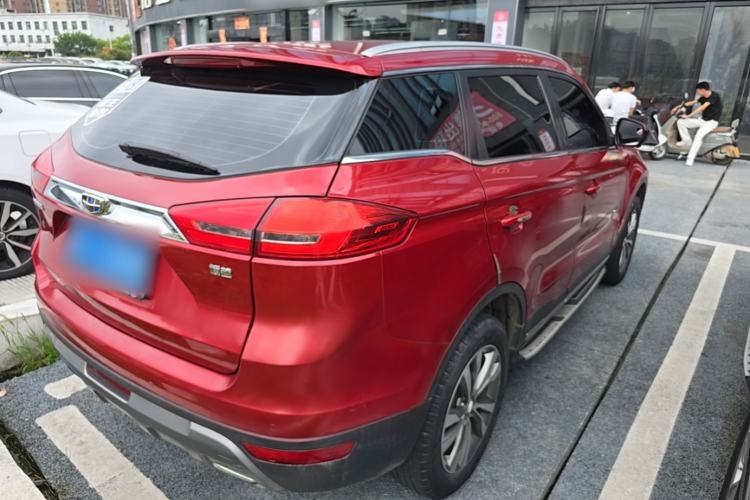 Used Geely Auto Emgrand X7 Sport 2016 1.8TD Automatic ZhiZun Version Rear Right 45 Deg