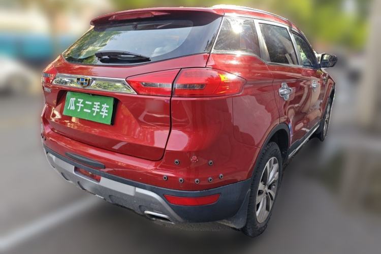 Used Geely Auto Emgrand X7 Sport 2016 1.8TD Automatic ZhiZun Version Rear Right 45 Deg