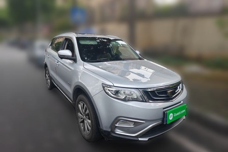 Used Geely Auto Emgrand X7 Sport 2016 1.8TD Automatic All-Wheel-Drive ZhiZun Edition Front Right 45 Deg