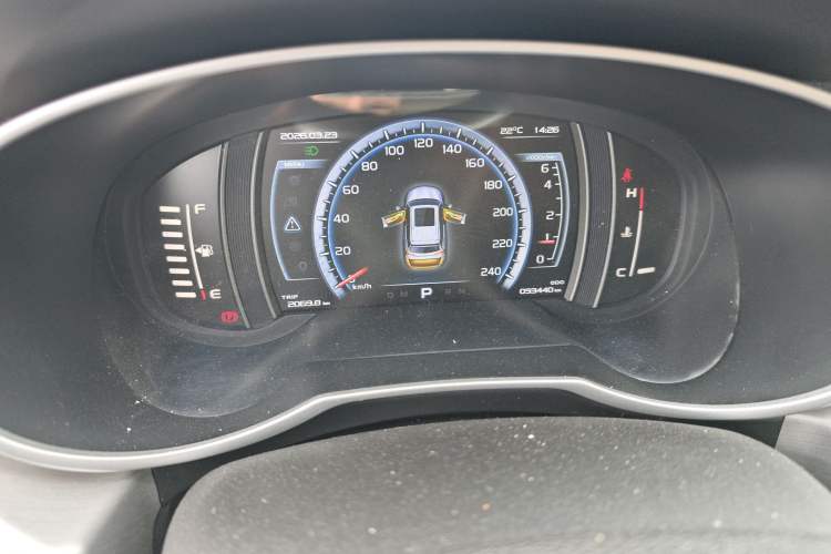Used Geely Auto Emgrand X7 Sport 2016 1.8TD Automatic Smart Connectivity Version Instrument Cluster