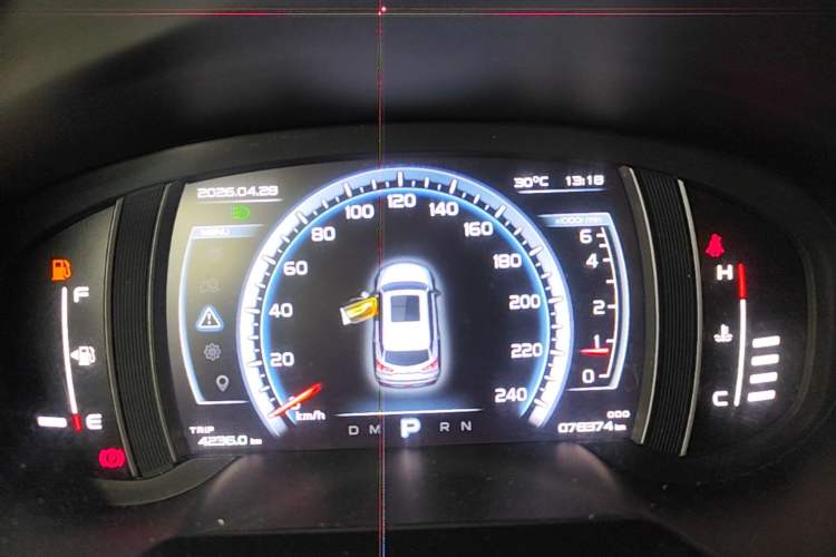Used Geely Auto Emgrand X7 Sport 2016 1.8TD Automatic Smart Model Instrument Cluster
