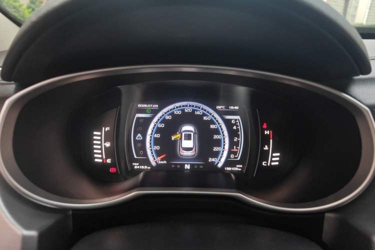 Used Geely Auto Emgrand X7 Sport 2016 1.8TD Automatic All-Wheel-Drive ZhiZun Edition Instrument Cluster