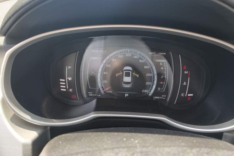 Used Geely Auto Emgrand X7 Sport 2016 1.8TD Automatic Smart Model Instrument Cluster