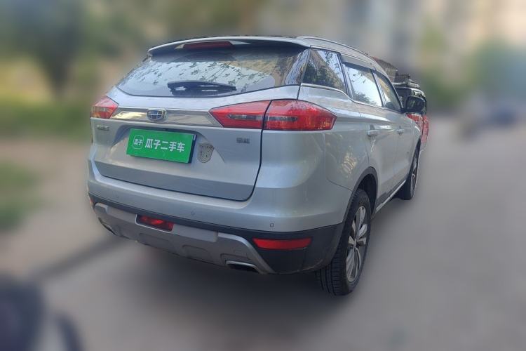 Used Geely Auto Emgrand X7 Sport 2016 1.8TD Automatic ZhiZun Version Rear Right 45 Deg