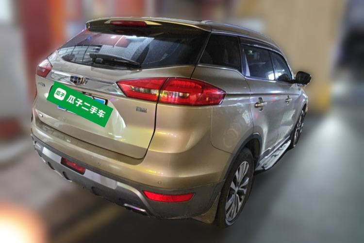 Used Geely Auto Emgrand X7 Sport 2016 1.8TD Automatic All-Wheel-Drive ZhiZun Edition Rear Right 45 Deg