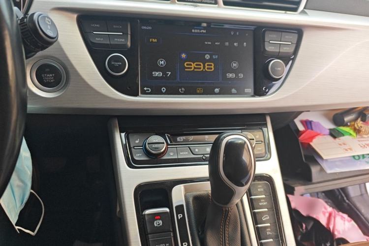 Used Geely Auto Emgrand X7 Sport 2016 1.8TD Automatic ZhiZun Version Audio And AC Panel