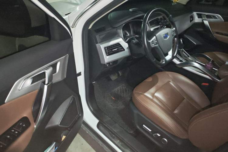Used Geely Auto Emgrand X7 Sport 2016 1.8TD Automatic ZhiZun Version Driver Seat