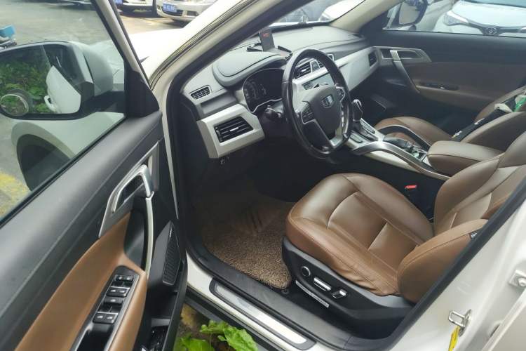 Used Geely Auto Emgrand X7 Sport 2016 1.8TD Automatic ZhiZun Version Driver Seat