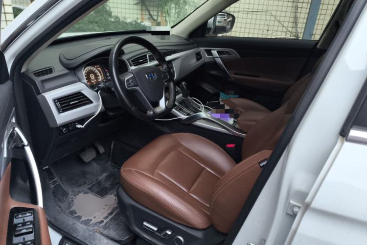Used Geely Auto Emgrand X7 Sport 2016 1.8TD Automatic ZhiZun Version Driver Seat