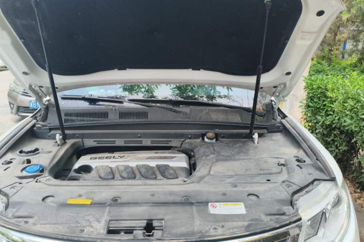 Used Geely Auto Emgrand X7 Sport 2016 1.8TD Automatic Smart Connectivity Version Engine Bay