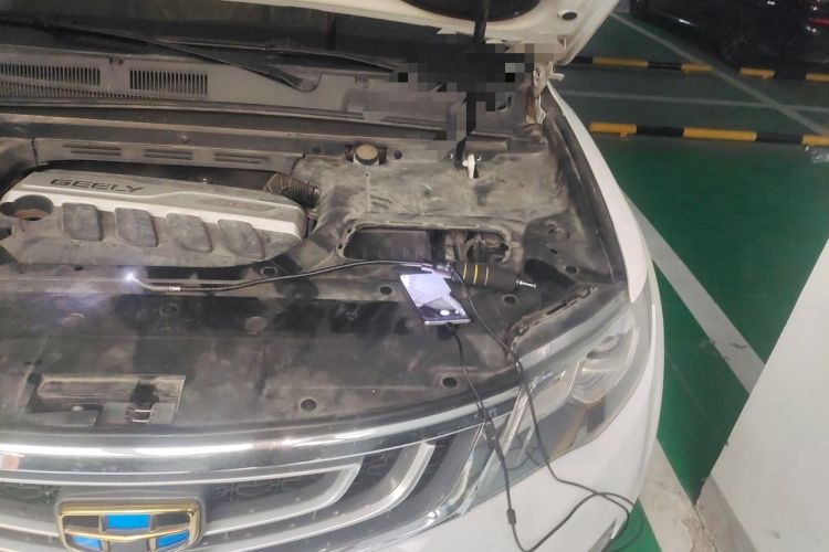 Used Geely Auto Emgrand X7 Sport 2016 1.8TD Automatic ZhiZun Version Engine Bay Left