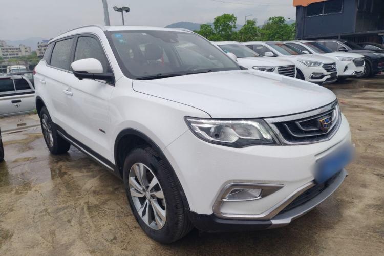 Used Geely Auto Emgrand X7 Sport 2016 1.8TD Automatic All-Wheel-Drive ZhiZun Edition Front Right 45 Deg
