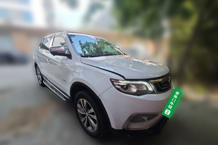 Used Geely Auto Emgrand X7 Sport 2016 1.8TD Automatic ZhiZun Version Front Right 45 Deg