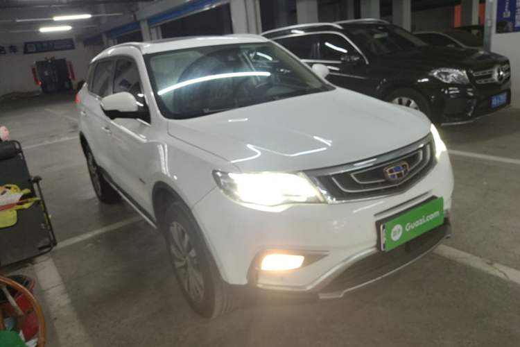 Used Geely Auto Emgrand X7 Sport 2016 1.8TD Automatic ZhiZun Version Front Right 45 Deg