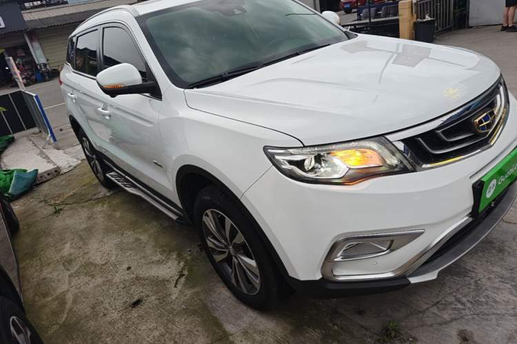 Used Geely Auto Emgrand X7 Sport 2016 1.8TD Automatic ZhiZun Version Front Right 45 Deg