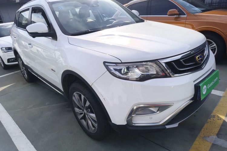 Used Geely Auto Emgrand X7 Sport 2016 1.8TD Automatic ZhiZun Version Front Right 45 Deg
