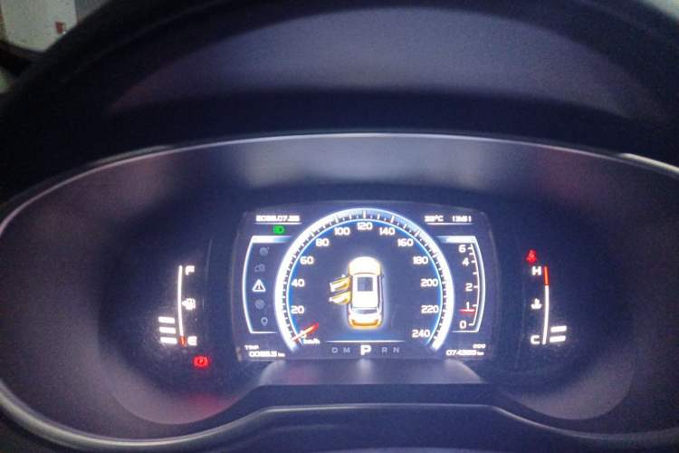Used Geely Auto Emgrand X7 Sport 2016 1.8TD Automatic ZhiZun Version Instrument Cluster