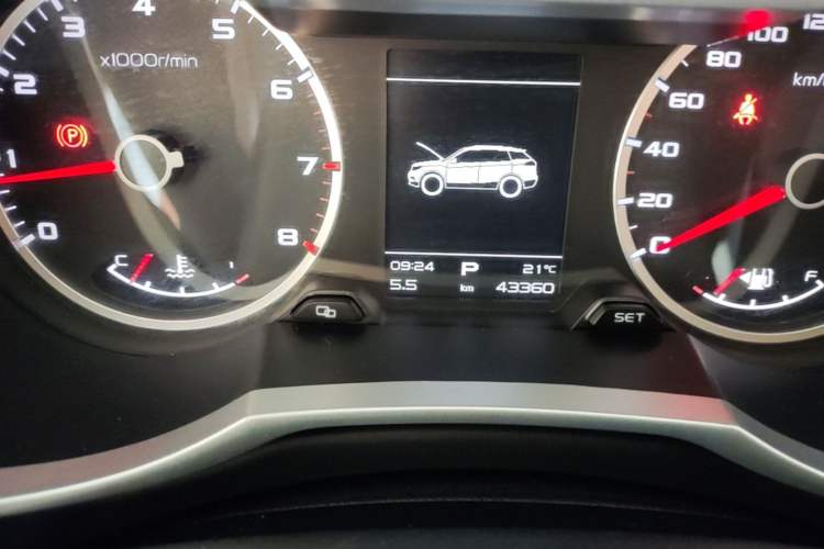 Used Geely Auto Emgrand X7 Sport 2016 1.8TD Automatic ZhiShang Model Instrument Cluster