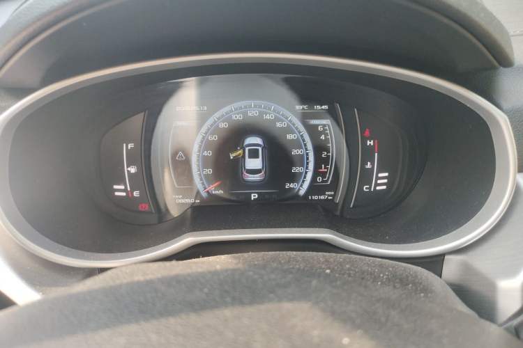 Used Geely Auto Emgrand X7 Sport 2016 1.8TD Automatic All-Wheel-Drive ZhiZun Edition Instrument Cluster