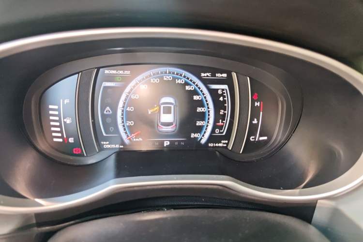 Used Geely Auto Emgrand X7 Sport 2016 1.8TD Automatic ZhiZun Version Instrument Cluster