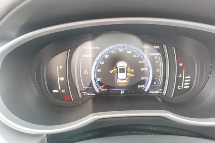 Used Geely Auto Emgrand X7 Sport 2016 1.8TD Automatic Smart Model Instrument Cluster