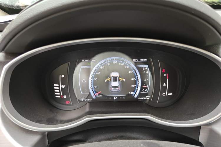 Used Geely Auto Emgrand X7 Sport 2016 1.8TD Automatic All-Wheel Drive Smart Version Instrument Cluster