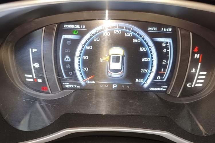 Used Geely Auto Emgrand X7 Sport 2016 1.8TD Automatic Smart Model Instrument Cluster