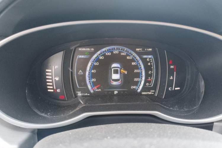 Used Geely Auto Emgrand X7 Sport 2016 1.8TD Automatic Smart Connectivity Version Instrument Cluster