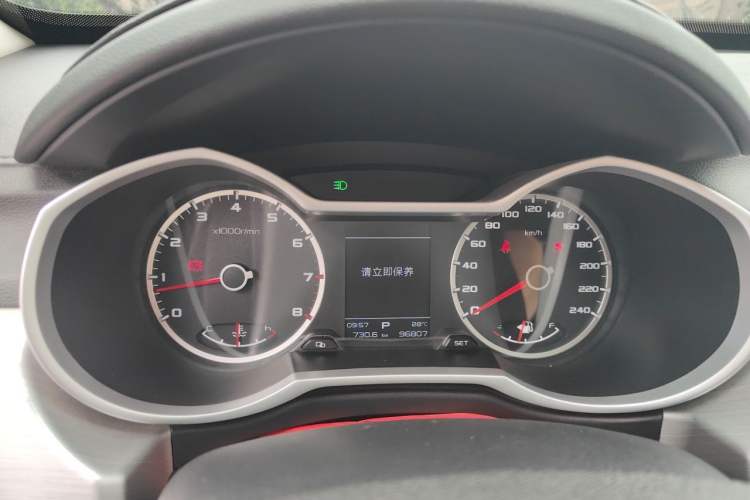 Used Geely Auto Emgrand X7 Sport 2016 1.8TD Automatic ZhiShang Model Instrument Cluster