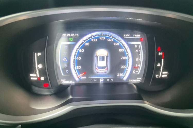 Used Geely Auto Emgrand X7 Sport 2016 1.8TD Automatic ZhiZun Version Instrument Cluster