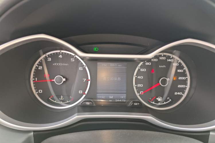 Used Geely Auto Emgrand X7 Sport 2016 2.0L Manual ZhiShang Version Instrument Cluster