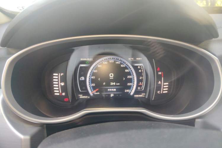 Used Geely Auto Emgrand X7 Sport 2016 1.8TD Automatic Smart Model Instrument Cluster
