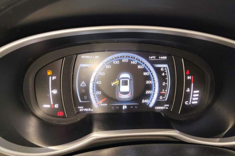 Used Geely Auto Emgrand X7 Sport 2016 1.8TD Automatic All-Wheel-Drive ZhiZun Edition Instrument Cluster