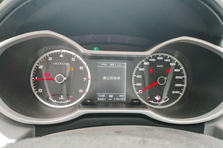 Used Geely Auto Emgrand X7 Sport 2016 2.0L Manual Smart Connect Version Instrument Cluster