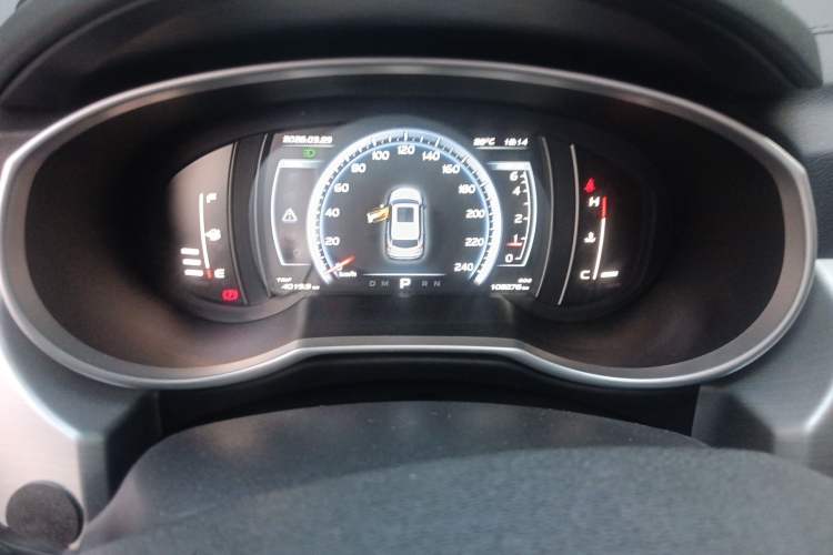 Used Geely Auto Emgrand X7 Sport 2016 1.8TD Automatic ZhiZun Version Instrument Cluster
