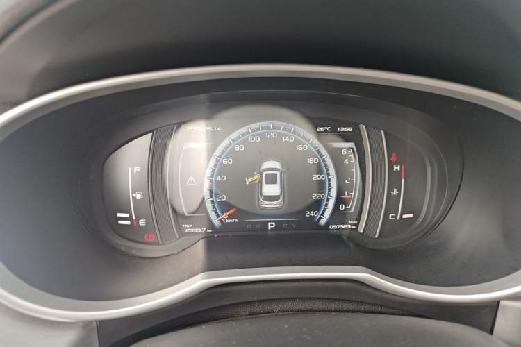 Used Geely Auto Emgrand X7 Sport 2016 1.8TD Automatic ZhiZun Version Instrument Cluster