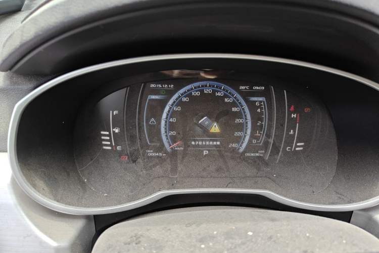 Used Geely Auto Emgrand X7 Sport 2016 1.8TD Automatic ZhiZun Version Instrument Cluster