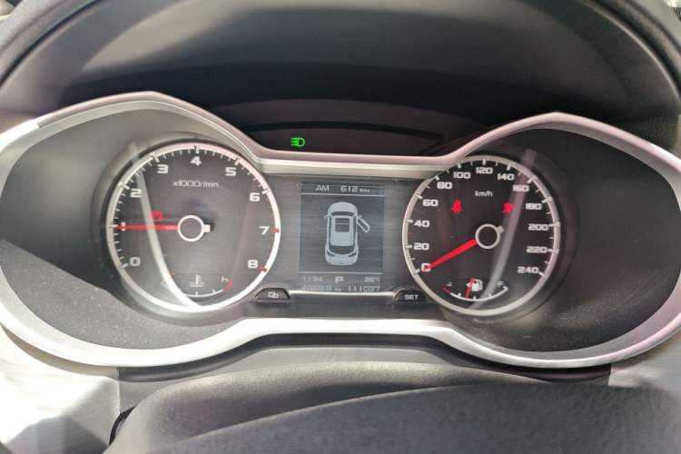 Used Geely Auto Emgrand X7 Sport 2016 1.8TD Automatic Smart Connectivity Version Instrument Cluster