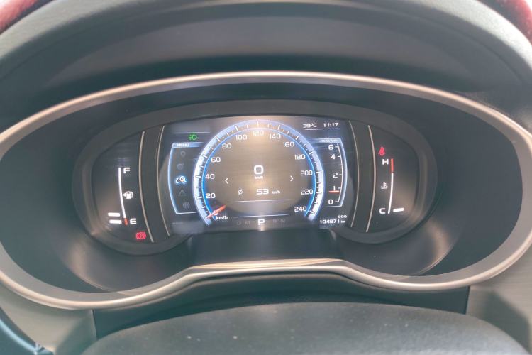 Used Geely Auto Emgrand X7 Sport 2016 1.8TD Automatic Smart Model Instrument Cluster