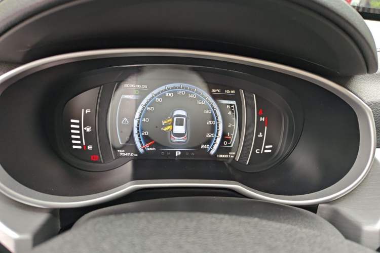 Used Geely Auto Emgrand X7 Sport 2016 1.8TD Automatic Smart Model Instrument Cluster