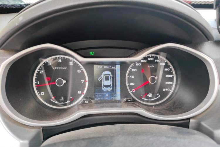 Used Geely Auto Emgrand X7 Sport 2016 1.8TD Automatic ZhiShang Model Instrument Cluster