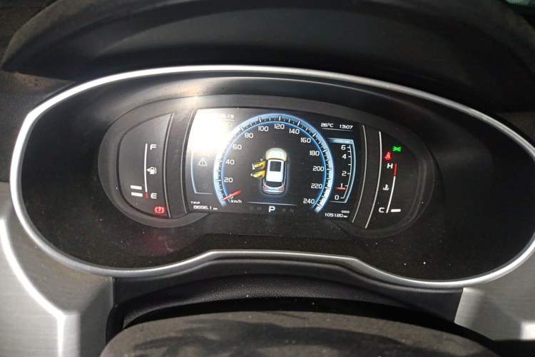 Used Geely Auto Emgrand X7 Sport 2016 1.8TD Automatic Smart Connectivity Version Instrument Cluster