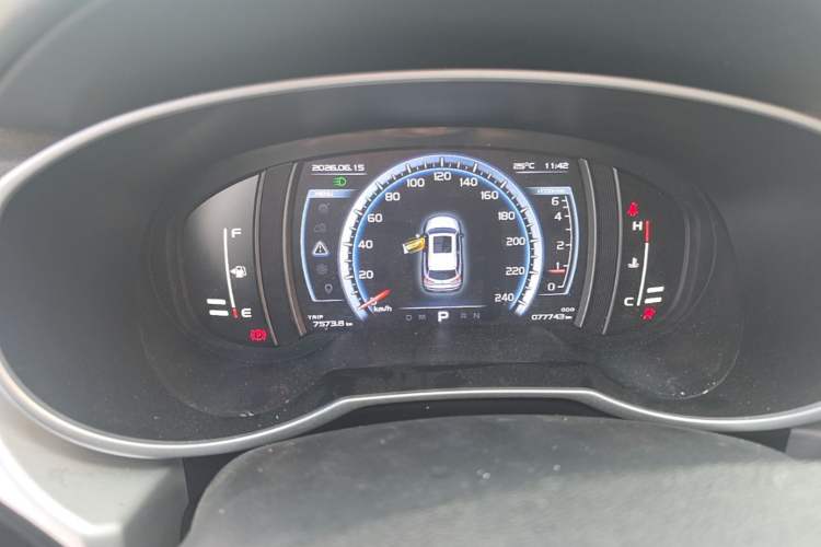 Used Geely Auto Emgrand X7 Sport 2016 1.8TD Automatic Smart Model Instrument Cluster