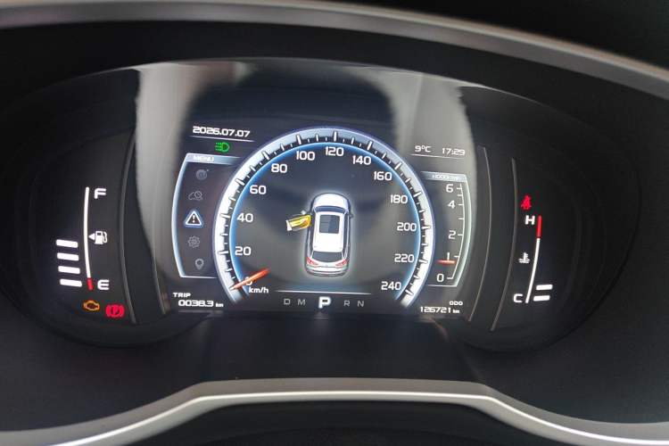Used Geely Auto Emgrand X7 Sport 2016 1.8TD Automatic Smart Model Instrument Cluster