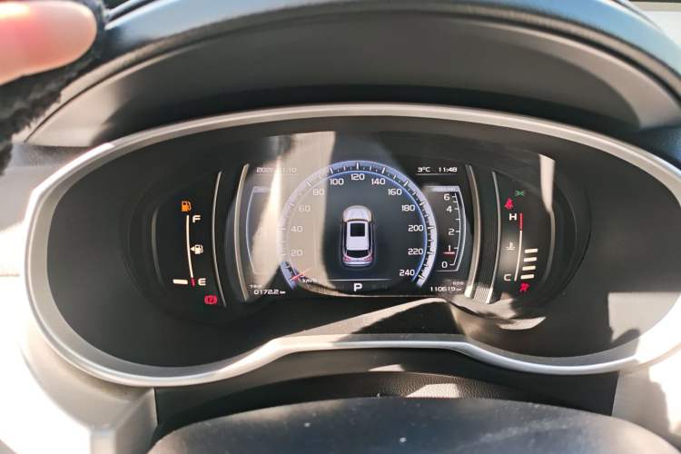 Used Geely Auto Emgrand X7 Sport 2016 1.8TD Automatic Smart Model Instrument Cluster
